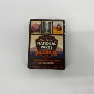 National Parks Illustrated Playing Cards